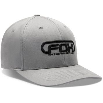 FOX Global Flexfit Hat Steel Grey