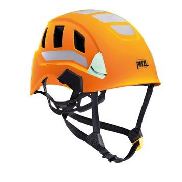 PETZL STRATO VENT HI-VIZ 53-63 cm jasně oranžová