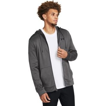 UNDER ARMOUR UA Armour Fleece FZ Hoodie-GRY