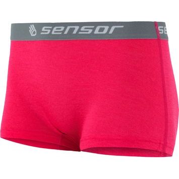 SENSOR MERINO ACTIVE dámské kalhotky s nohavičkou magenta