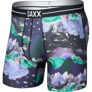 SAXX VOLT BREATHABLE MESH BB, Midnight Sun-Black