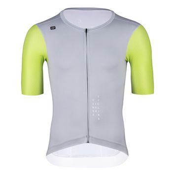 FORCE LIMIT kr. rukáv, šedo-limetkový