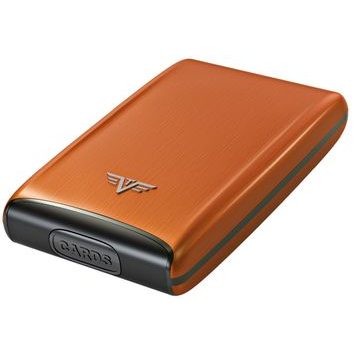 TRU VIRTU Credit Card Case RAZOR - Orange Blossom