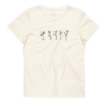 DEVOLD Classic "Flowers" Tee Wmn, White