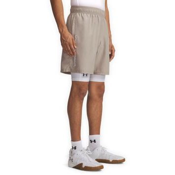 UNDER ARMOUR Tech Woven Wordmark Short-BRN