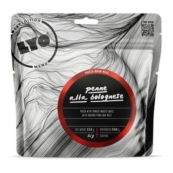 LYOFOOD Těstoviny Bolognese velká porce 500g
