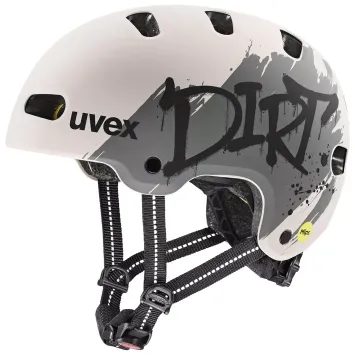 UVEX KID 4 STYLE MIPS DIRT WARM GREY MATT 2026