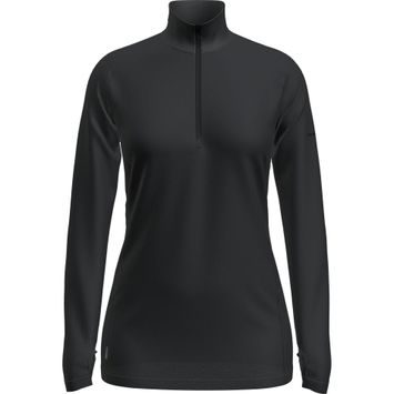 ICEBREAKER W Mer 300 Original LS Half Zip BLACK