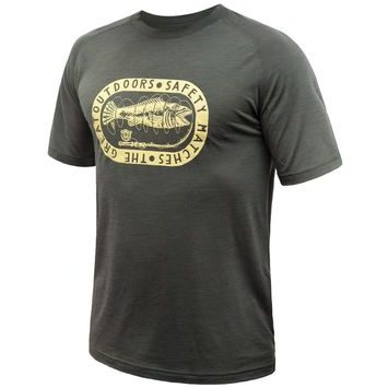 SENSOR MERINO AIR OUTDOORS olive green