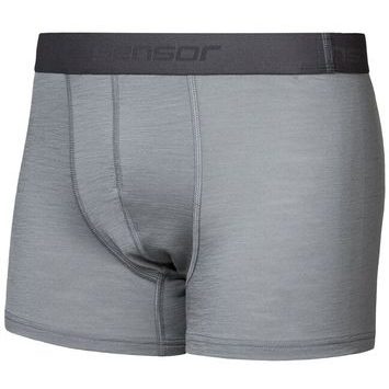 SENSOR MERINO ACTIVE pánské trenky sv.šedá