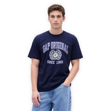 GAP 797716-01 Tričko Everyday Soft Tmavě modrá