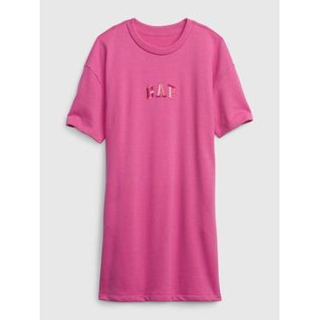 GAP 576092-00 Dětské šaty s logem GAP Růžová