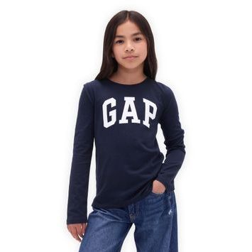GAP 826472-01 Dětské tričko s logem Tmavě modrá