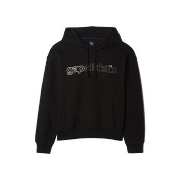 GAP Oversize mikina Gap Athletic Černá