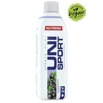 NUTREND Unisport, 1000 ml černý rybíz