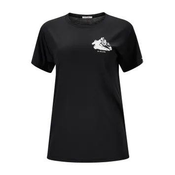ACLIMA LightWool tee mountain W's jet black