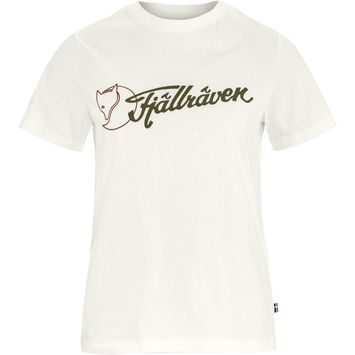 FJÄLLRÄVEN Archive Logo T-shirt W Eggshell