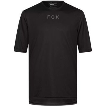 FOX Ranger Ss Jersey Wordmark, black