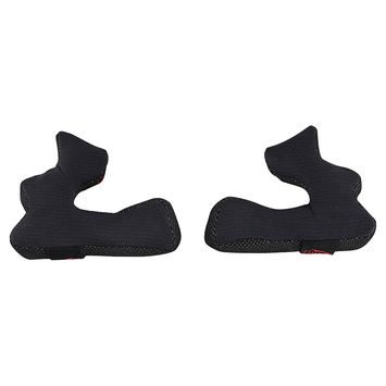 TROY LEE DESIGNS CHEEKPADS D4 POLY SOLID BLACK