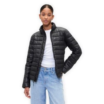 GAP 791284-00 Prošívaná nepromokavá bunda ColdControl Černá