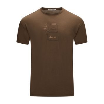 ACLIMA LightWool 140 Tee Kettle M's Dark Earth