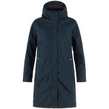 FJÄLLRÄVEN Kiruna Hydratic Padded Parka W Dark Navy