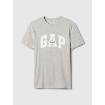 GAP Tričko s logem Šedá