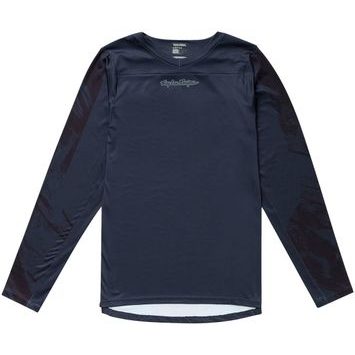 TROY LEE DESIGNS LONG SLEEVE SKYLINE CHILL ROCKSLIDE OBSIDIAN