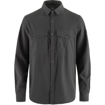 FJÄLLRÄVEN Abisko Trekking Shirt M Dark Grey