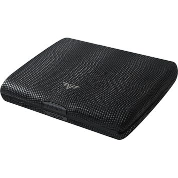 TRU VIRTU Papers & Cards RAY - leather Lizzard Black