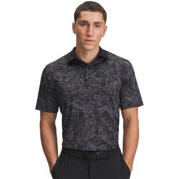 UNDER ARMOUR UA Playoff 3.0 Printed Polo-BLK