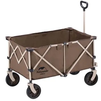 NATUREHIKE NH20PJ005-07 4 wheel compact wagon hnědá