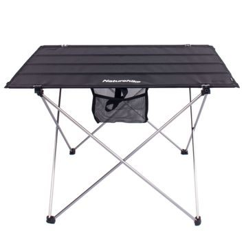 NATUREHIKE NH20JJ020-09 Kempingový stůl černý