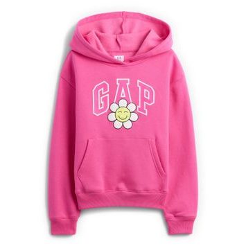 GAP 797762-03 Dětská mikina s logem Růžová