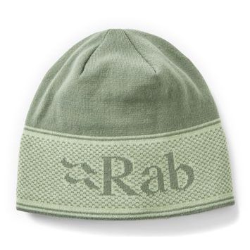 RAB Logo Band Beanie dark fig green/fig green