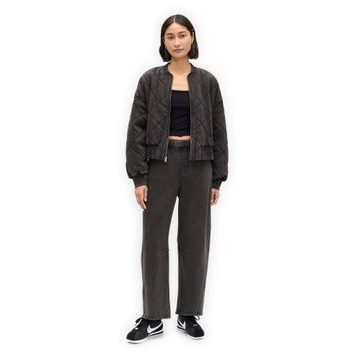 GAP 817099-01 Tepláky Barrel Heavyweight Černá