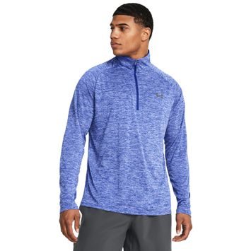 UNDER ARMOUR Tech 2.0 1/2 Zip, Royal / Graphite