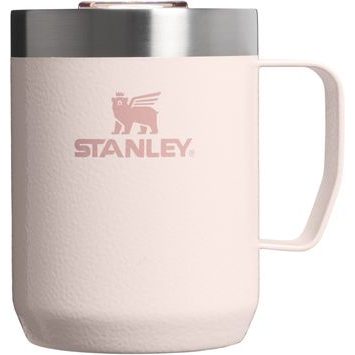 STANLEY Everyday Camp Mug 230 ml Hammertone Rose Quartz
