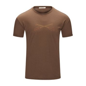 ACLIMA LightWool 140 Tee Oars M's Dark Earth