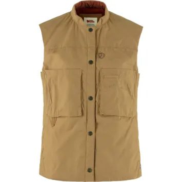 FJÄLLRÄVEN Singi Padded Vest W, Buckwheat Brown
