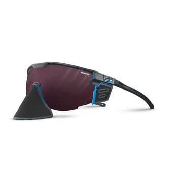 JULBO ULTIMATE COVER REACTIV 0-4 HC Black / Blue Clear / Brown-Red