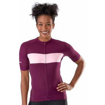 TREK Dámský dres Circuit LTD Mulberry/Blush