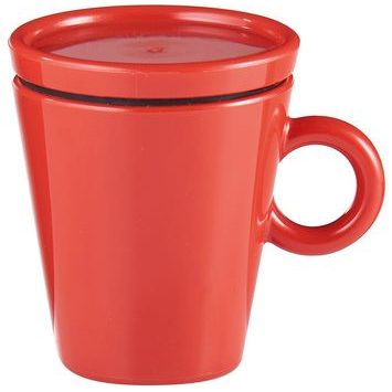 GUZZINI COFFEE&GO Cestovní hrnek na kávu, červený