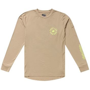 TROY LEE DESIGNS LONG SLEEVE RUCKUS RIDE TEE THE FUZZ TIMBER