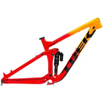 TREK Remedy 27.5 Al F/S Marigold to Radioactive Red Fade