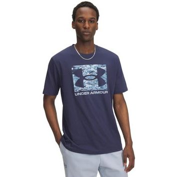 UNDER ARMOUR UA ABC CAMO BOXED LOGO SS-BLU