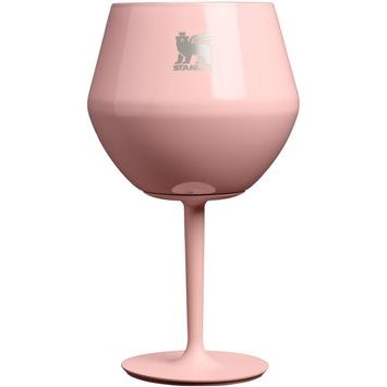 STANLEY Lifted Spirits 2-in-1 Cocktail Glass 420 ml Peach Rose Gloss