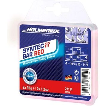 HOLMENKOL Syntec FF Bar RED A/N, -4°~-10°C, 2x35g