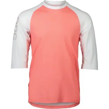 POC MTB Pure 3/4 Jersey Ammolite Coral/Hydrogen White