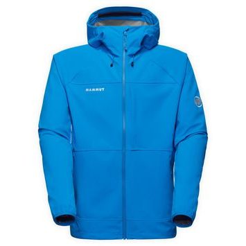 MAMMUT Ultimate Comfort SO Hooded Jacket Men glacier blue